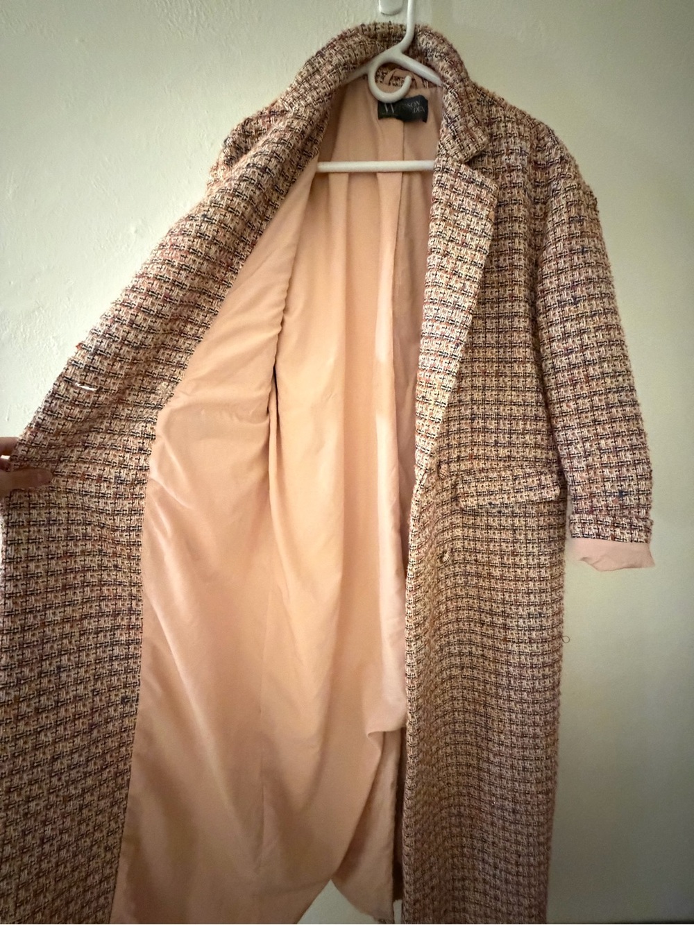 Worthington x Jason Bolden Collab Long Oversized Coat Small